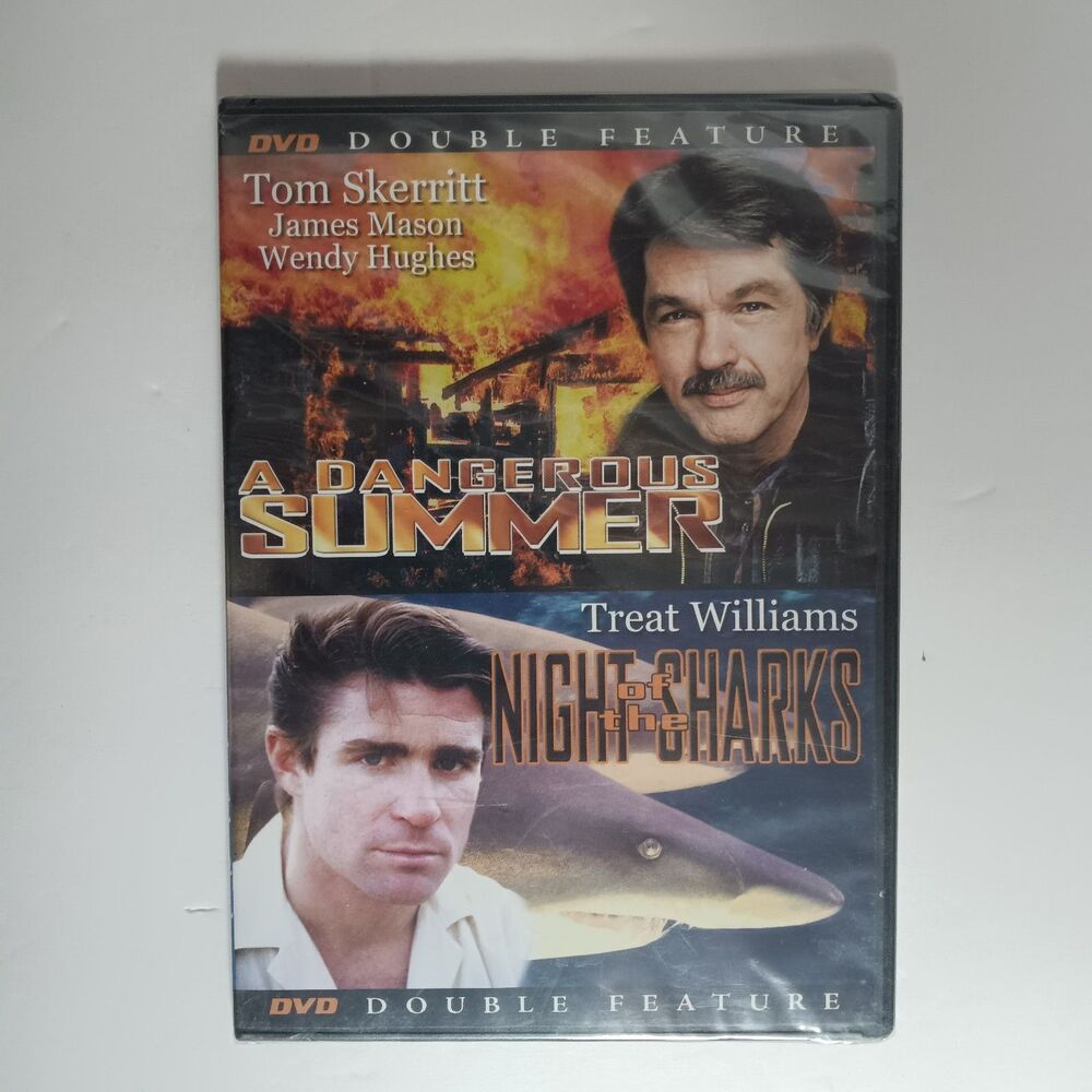 A Dangerous Summer & Night Of The Sharks Double Feature DVD Video New Old Stock